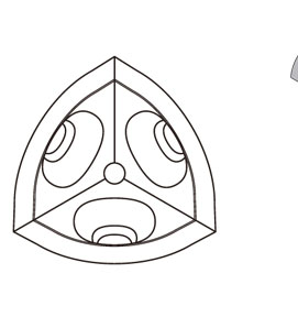 鋁型材三維角連接件物理參數2